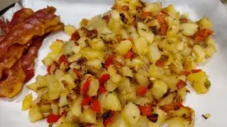 Homemade Hash Brown Potatoes - Quick Easy Recipe