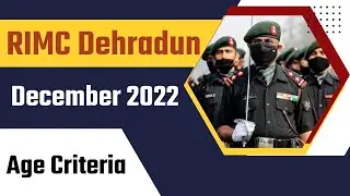 RIMC Dehradun | December 2022 | Age Criteria | More Info Call us 8950-444-456