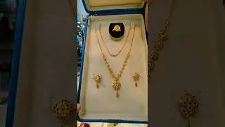 New Latest Gold Mala Set Design 2024 ll New Gold Locket Set Design #viral #gold #trending