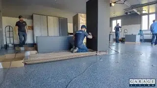 #GarageMakeover Time-Lapse: Entryway & Storage Solutions #garagerenovations