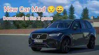 New Car Mod In Europ truck simulator 2 #mod #game mod #car 
