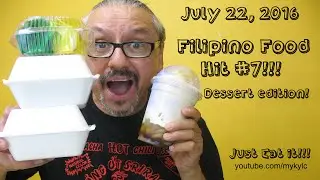 Filipino Food Hit #7!!  Dessert Edition!  Get it on!
