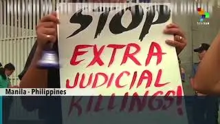 Filipino Activists Call for Justice for Drug War Killings