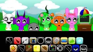 Sprunki - incredibox - Sprunki baby Phase 1 Green background mode
