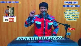 COM JESUS SOU VENCEDOR AO REI DOS REIS EXALTO HINOS CORINHOS DE FOGO TEDDY DOS TECLADOS🎹