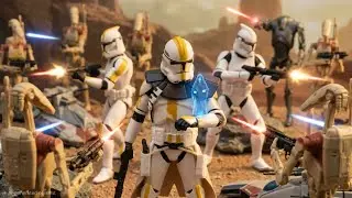 Black Series Clone Lieutenant Galle Revenge of the Sith Unboxing Review