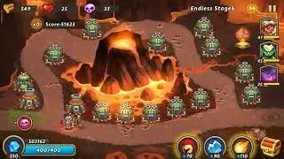 Castle TD 2 Endless Level 6 All Cannons
