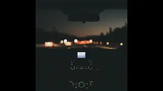 ASMR Night Drive Sound | 2 Hours 2 Min 2 Sec | Brown Noise  - Addormentati guido io :)