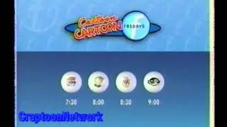 Cartoon cartoon friday - Up Next Bumper (1999) *RARE*