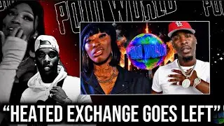 Hitman Holla Vs Ms Hustle HEATED EXCHANGE! Goes ⬅️⬅️ &ldquo;YOU NOT BLOOD, WHO BROUGHT YOU HOME&rdquo; 😳😲😱