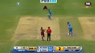INDIA VS WEST INDIES 2016  T20 : Unbelievable T20 Finish! India Lose by 1 Run in Record-Breaker