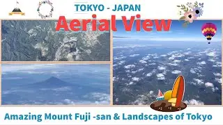 #Mount Fuji #AmazingTokyo view from flight #Tokyo #Japan