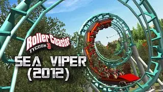 [ᴀʀᴄʜɪᴠᴇ]  Triple Arrow Corkscrew  |  Sea Viper  | RollerCoaster Tycoon 3 (2012)