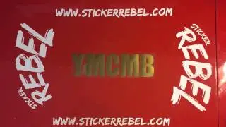 YMCMB Stickers and Decals