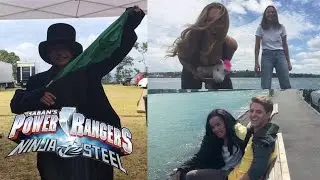 Another Full Day On The Power Ranger's Set!