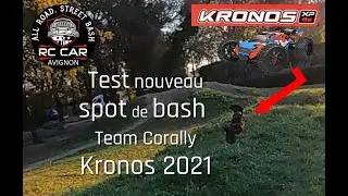 Test Spot Bash Corally Kronos 2021 RC CAR AVIGNON
