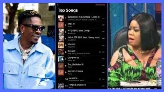Lady Shockenly Reacts As Shatta Wale Tops Chart On Apple Music All Genres All Over  Nigeria