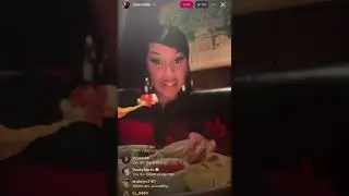 Cardi B FULL IG live, eating w #KenBarbie & more! 9-5-2025 