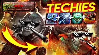 Лучшая СБОРКА на Течиса в CHC! Even Techies can win if you are a PRO!