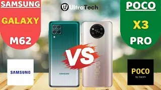 Samsung M62 vs Poco X3 Pro