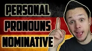 Personal Pronouns (nominative) | Learn German