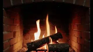 🔥 FIREPLACE (10 MINUTES) - Relaxing Fire Burning Video & Crackling Fireplace Sounds ASMR