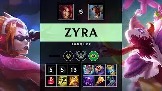 Zyra Jungle vs Fiddlesticks - BR Challenger Patch 25.17