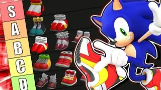 Ranking EVERY Sonic Characters Shoes!