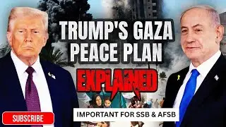 Trump&rsquo;s Gaza Peace Plan Explained | Israel-Palestine Conflict 2025 | International News.