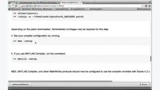Compiling mex-file C code in Matlab