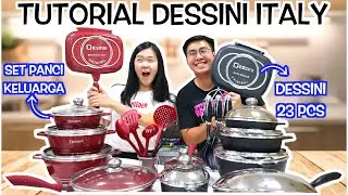 DESSINI SET PANCI UNTUK KELUARGA!! CARA MASANG SET PANCI DESSINI!!