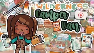 ⋆˚꩜｡  Full review of Wilderness Camper Van 🏕️🦜 *with voice 🎙️* Toca Boca Life World 🌍🌴