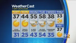 New York Weather: CBS2 12/6 Nightly Forecast at 11PM