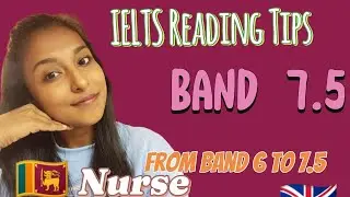 Reading Tips that helped me to get 7.5 🥰#srilankan #uknursing #vlog #ielts #ieltsreading