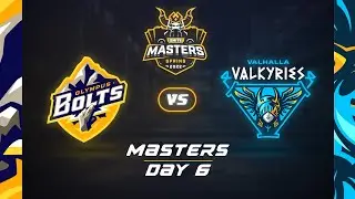 Smite Masters: Day 6 Olympus Bolts Vs Valhalla Valkryies