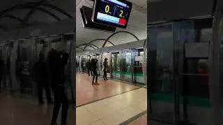 Inside Paris Bercy Station Metro Line 14