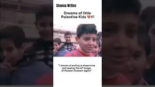 Dreams Of Little Palestine Kids ❣️🇵🇸 #freepalestine #palestine #army #youtubeshort #islamicholysite