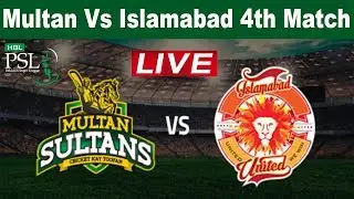 Islamabad United vs Multan Sultans PSL 2019 Match 4 Live Streaming | PTV Sports live streaming