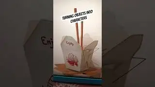 Turning objects into characters l #art #creative #artist #shorts #cartoon #drawing l smcreativert