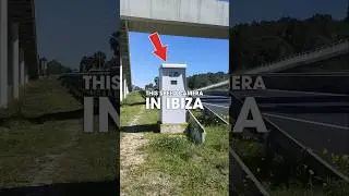 This Speed Camera in Ibiza...