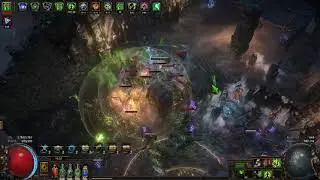 PoE 3.16 | Deathless wave 30 simulacrum | Poisonous Concotion Pathfinder