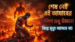 ১০০০ কোটি বছরের আজাব ! | ইবলিস কেন মৃত্যু চাইবে? | জাহান্নামে শয়তানের শাস্তি | Islamic Story