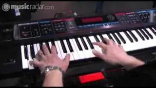 Roland Juno-Di demo at LIMS 2009