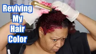 How I Revive My Hair Color | Natural Hair