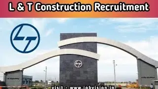 L&t recruitment 2021 | l&t company job2021 | Latest jobs 2021 | L&t job vacancy...