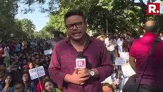 Assam: Students Protest In Large Number Against The Implementation Of Citizenship Amendment Bill