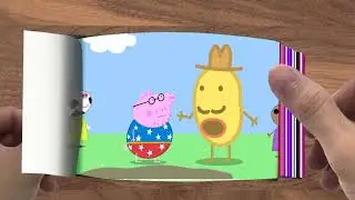 FLIPBOOK  Daddy Pig Plays The Drums 🐷🥁  Peppa Pig   Official Channel026