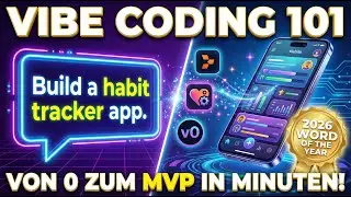 ⚡ Vibe Coding 101 Deutsch | AI Coding 🚀 #KünstlicheIntelligenz #MachineLearning #CodingOhneCode