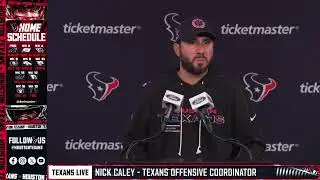 LIVE: The Houston Texans address the media