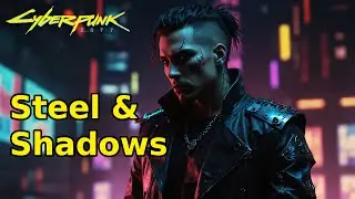 Steel & Shadows &ndash; Cyberpunk 2077-Inspired Heavy Rock | AI-Generated Metal